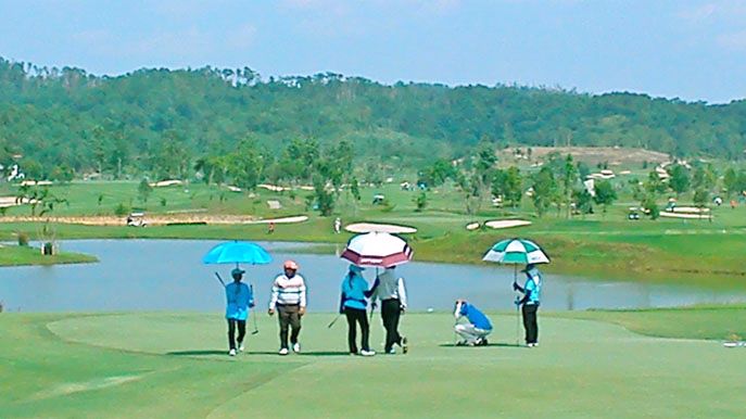 Caddies at Happy City Golf Resort Chiang Rai
